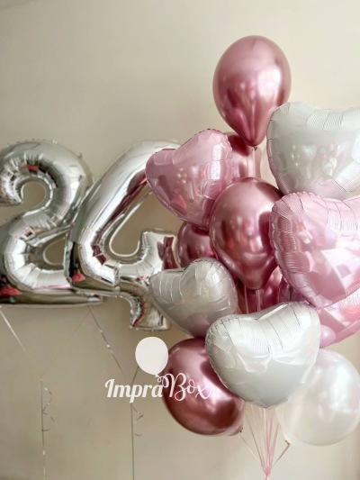 Mega set Dla Niej z cyframi