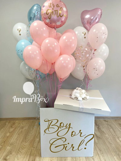 Gender Revial Box + zestawy balonowe