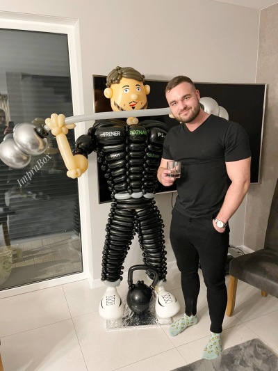 Podobizna balonowa Trener